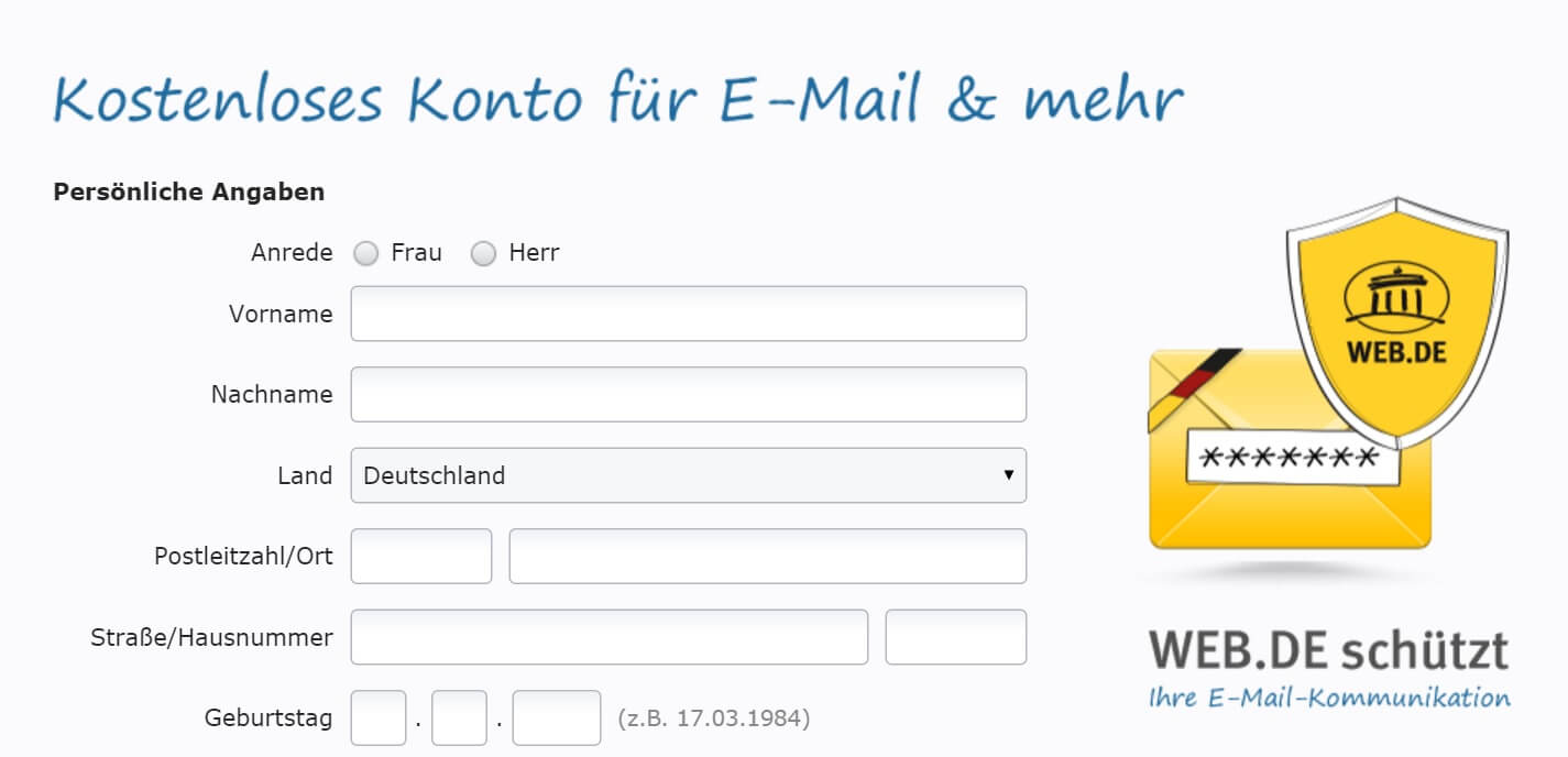 Web.De Email Kostenlos Web.De Email Kostenlos